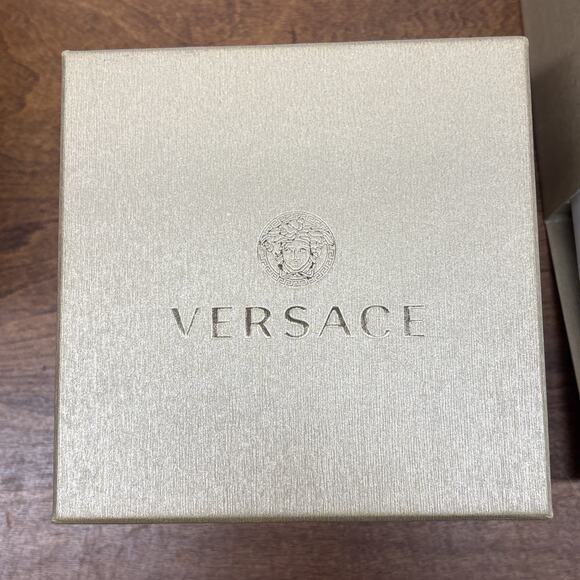 Versace Women\'s VFF050013 Dafne Rose Gold Ion Plated Steel Yellow Leather Watch main image 4